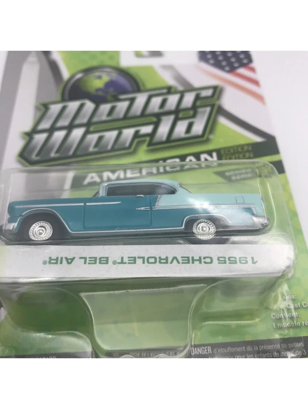 Greenlight Motor World American Edition 1955 Chevrolet Bel Air S12 Chevy ERROR